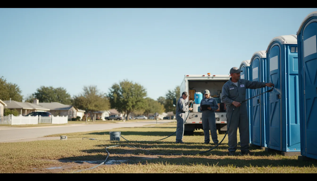 Long-Term Portable Toilet Rental in Lumberport, WV near me